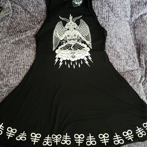Killstar baphomet skater dress